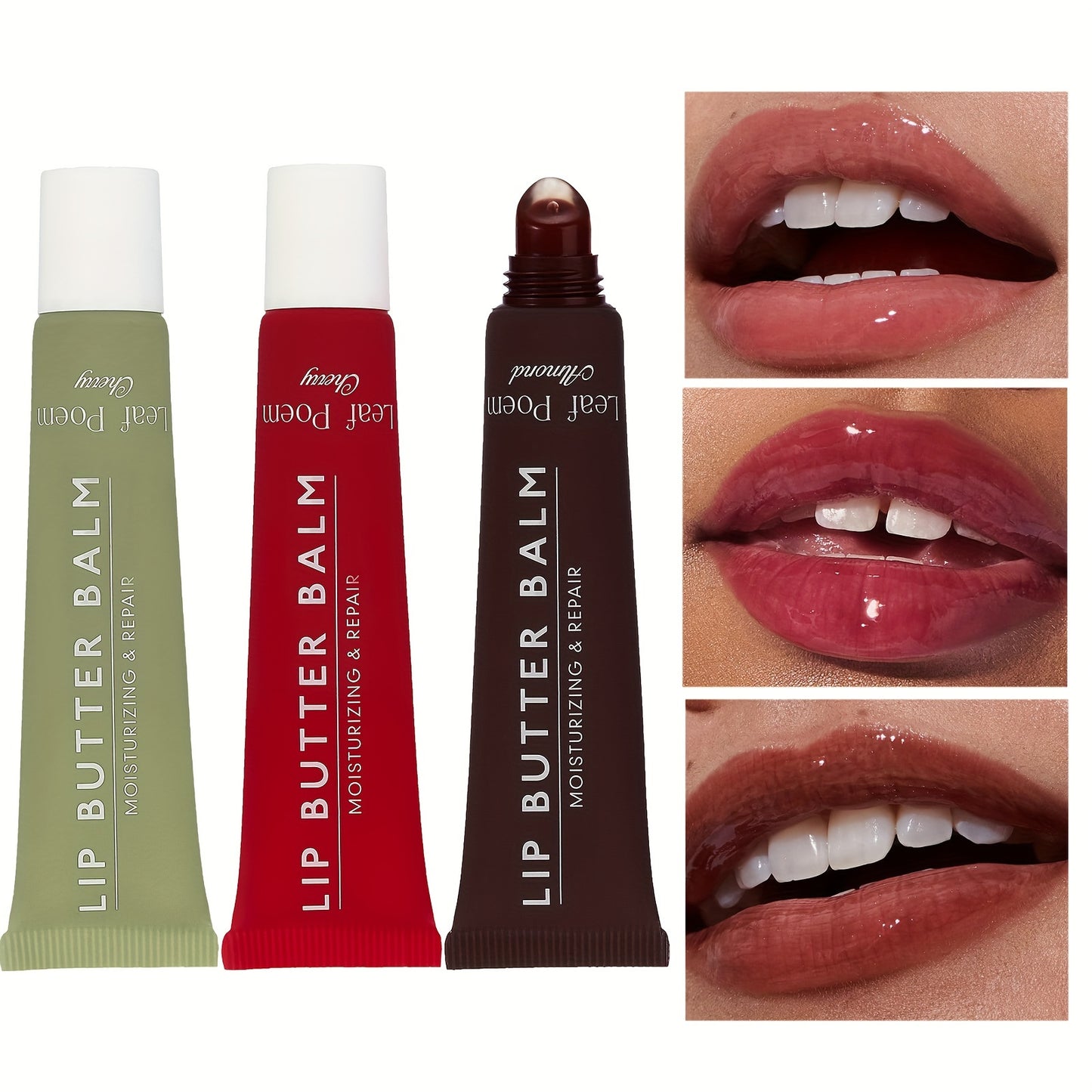 Hydrating Shimmer Lip Balms