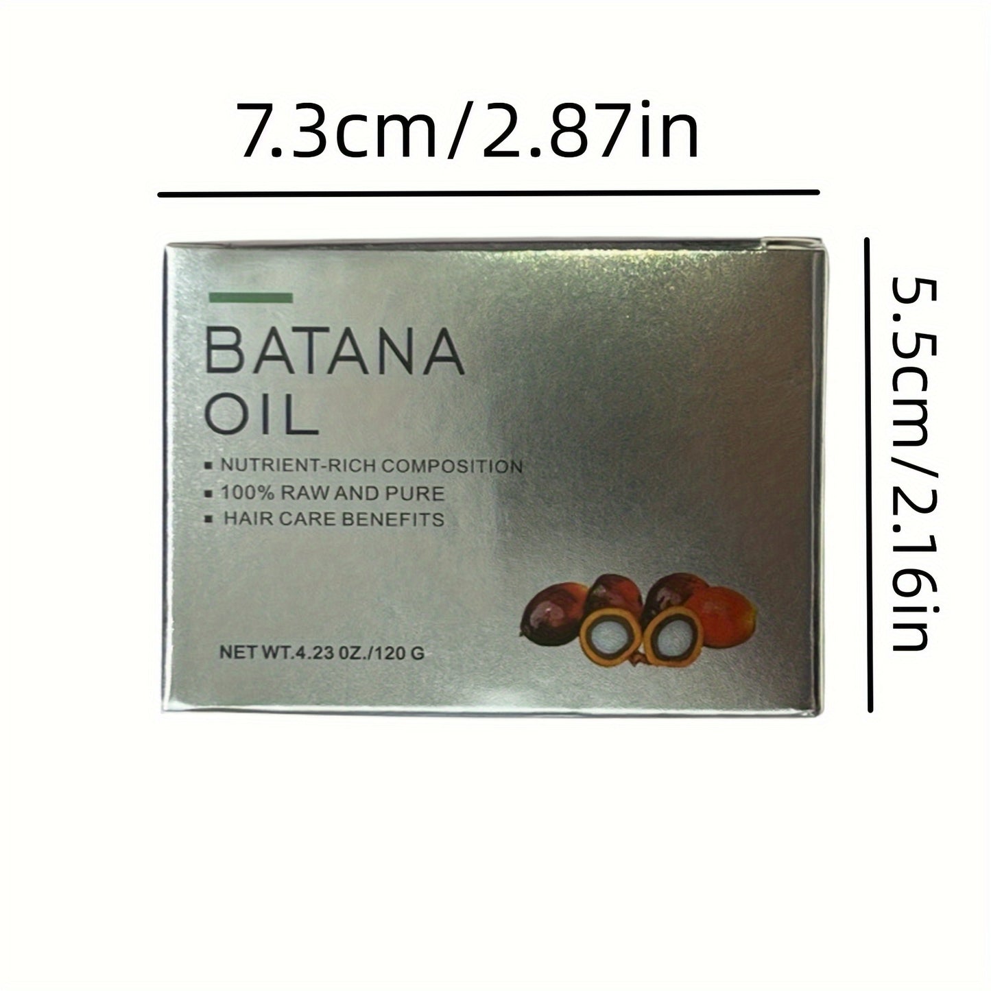 Dr. Sebi Batana Hair Oil - 4.2oz | Strengthens & Thickens Hair, Repairs Split Ends, Moisturizing for All Hair Types,