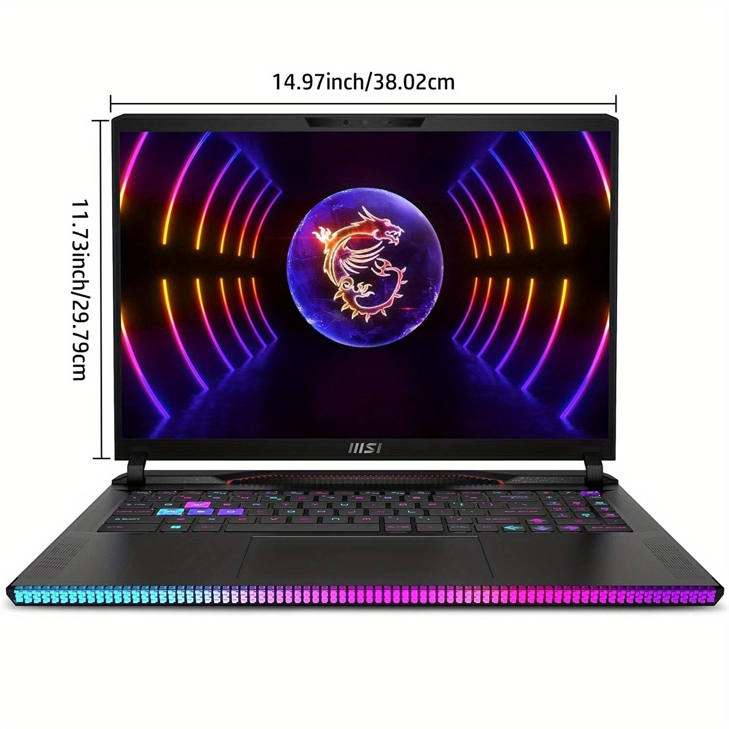 MSI Raider GE68HX Gaming Laptop, 16" 144Hz FHD Display, Intel Core i9-14900HX, NVIDIA GeForce RTX 4070, 64GB DDR5 RAM, 4TB SSD, RGB Backlit, Wi-Fi 7, Windows 11 Home
