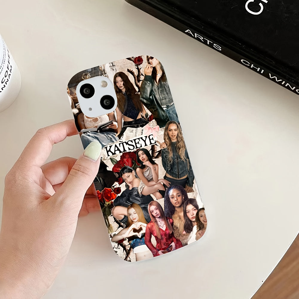 Korean Girl Group K-KATSEYE Phone Case Compatible with for iphone 16, 15, 14, 13, 12, 11 Pro Max, Mini, XR, XS, X, 7, 8 Plus