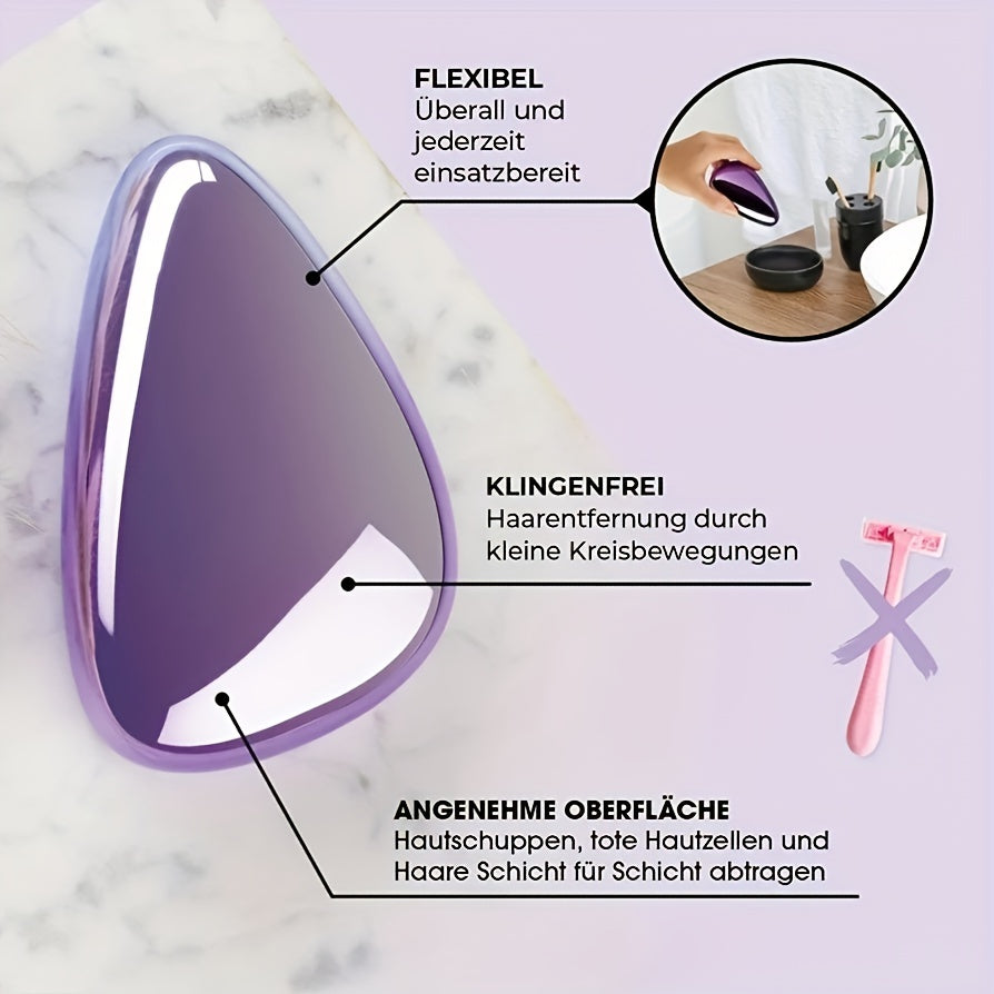 Reusable Painless Hair Eraser with Purple Handle