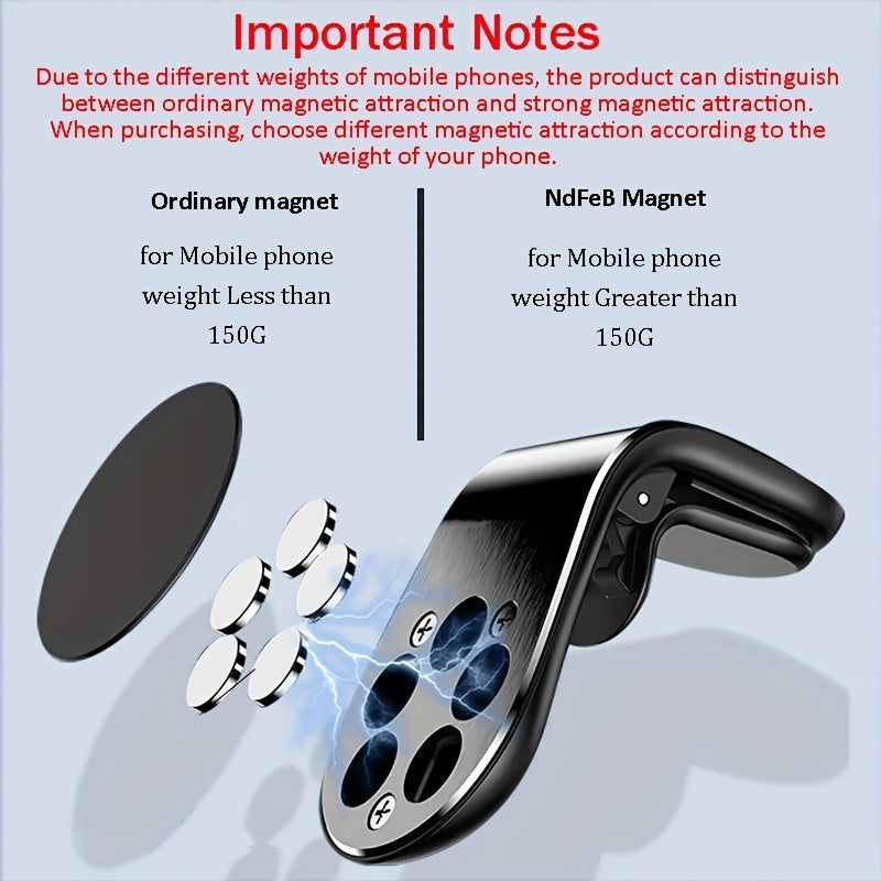 L Shape Magnetic Phone Holder