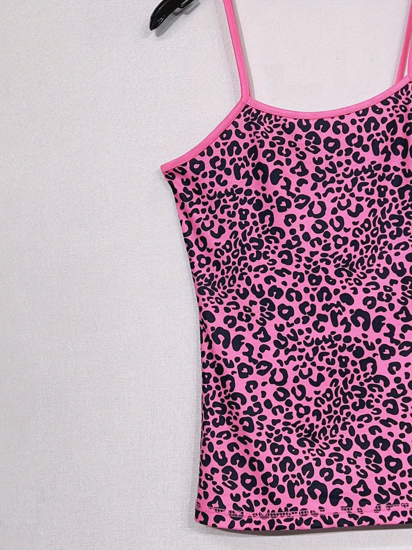 Women's Y2K Leopard Print Sleeveless Top