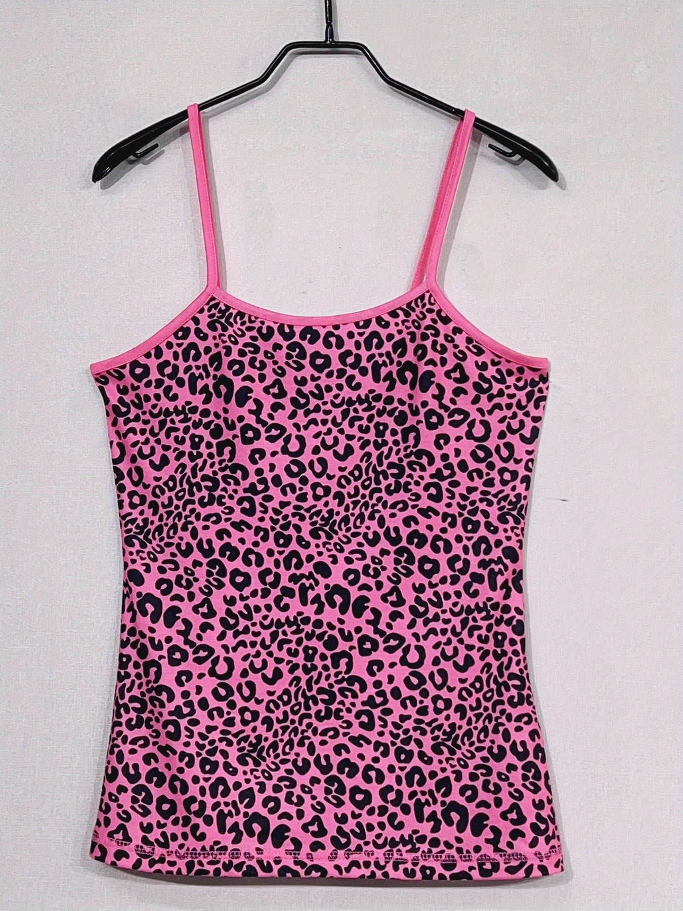 Women's Y2K Leopard Print Sleeveless Top