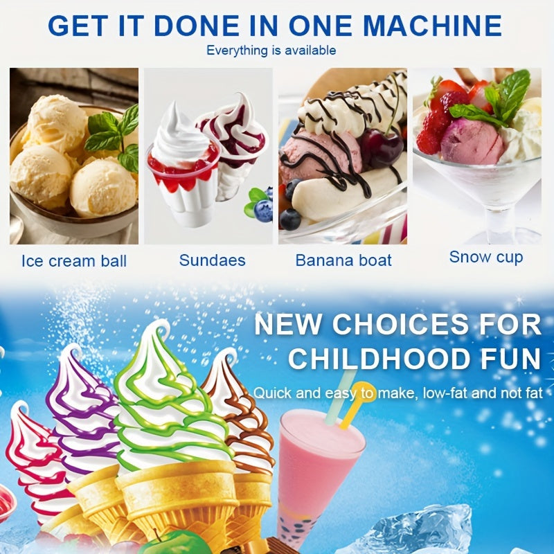Ice Cream & Sorbet Gelato Maker