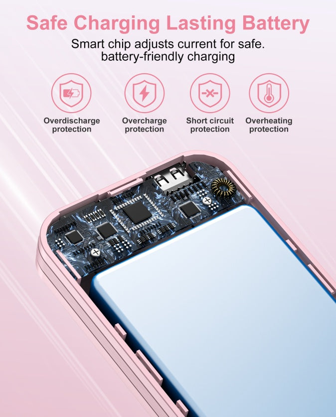 Digital Display Power Bank with AC Socket for Fast Charging
