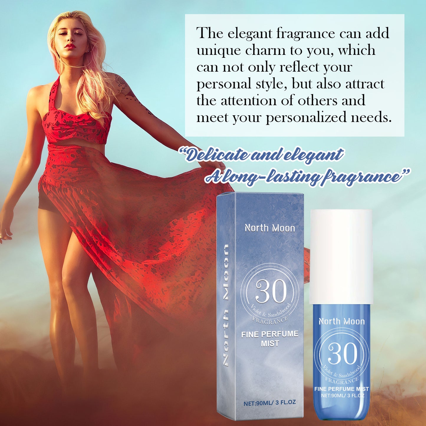 North Moon Hair & Body Fragrance Mist