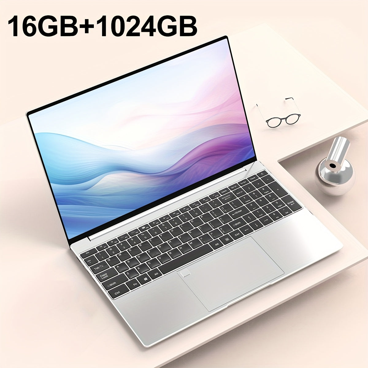 2025 15.6-inch Large-screen Laptop With 16GB RAM