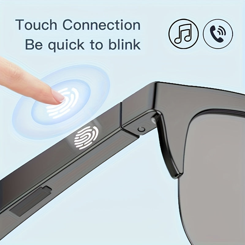 Wireless Smart Glasses With Audio And Voice Call Capabilities,