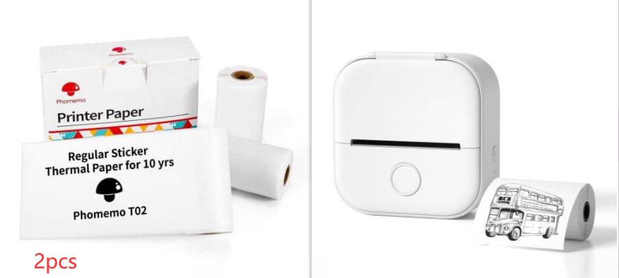 Portable Mini Thermal Photo Printer