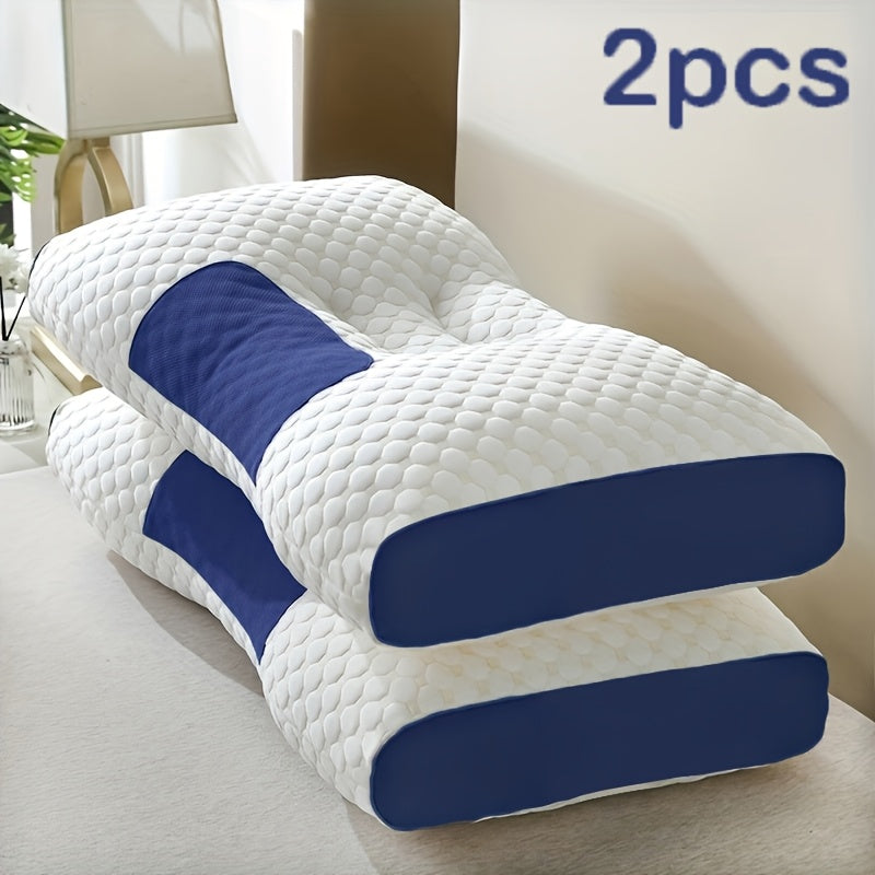 Buy 1 Get 1 Free, 2 Soft Woven Neck Massage Couple Pillows