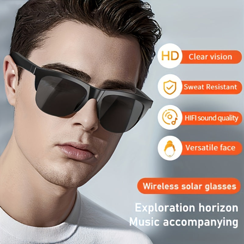Wireless Smart Glasses With Audio And Voice Call Capabilities,