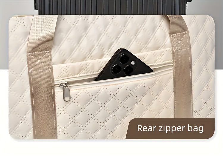 Large Capacity Lightweight Travel Tote Bag with Dry/Wet Separation