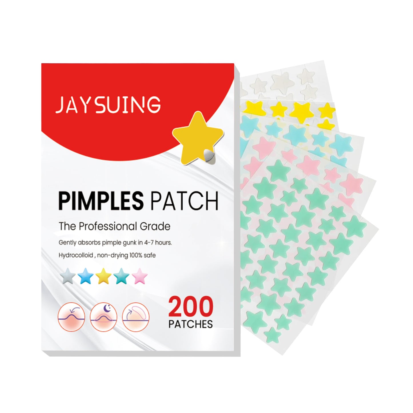 Star Pimple Patches for covering zits and blemishes