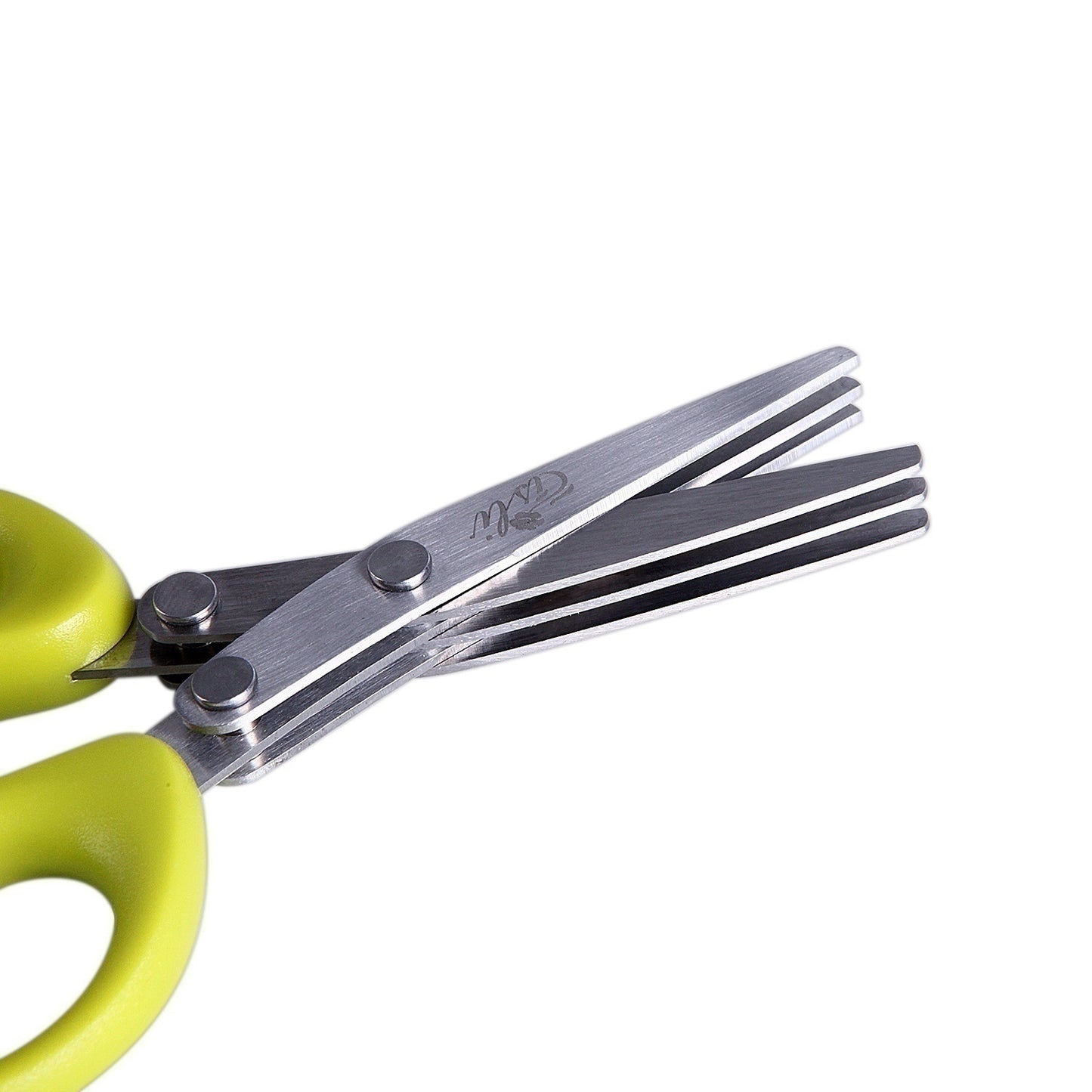 Herb Scissors Set With 5 Blades And Cover