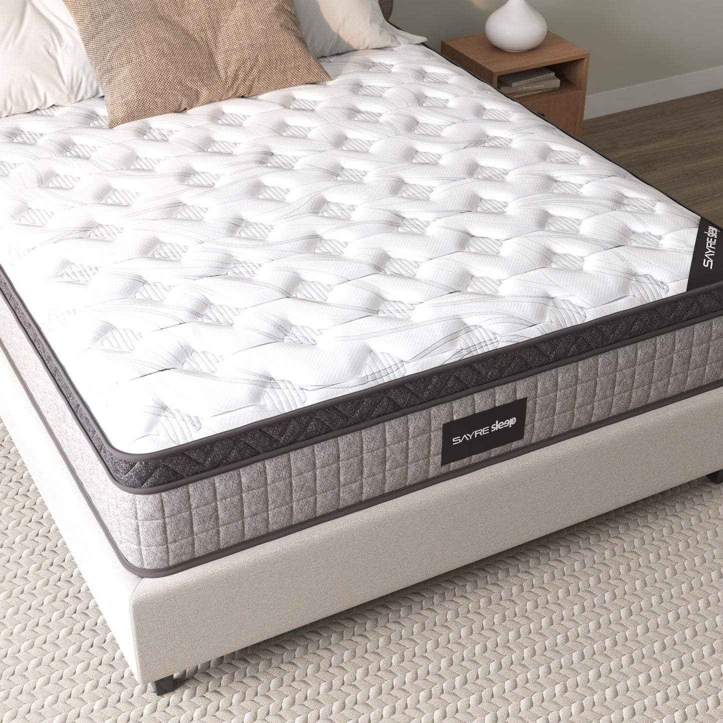 Premium High Quality Diamond Cooling Gel Memory Mattress