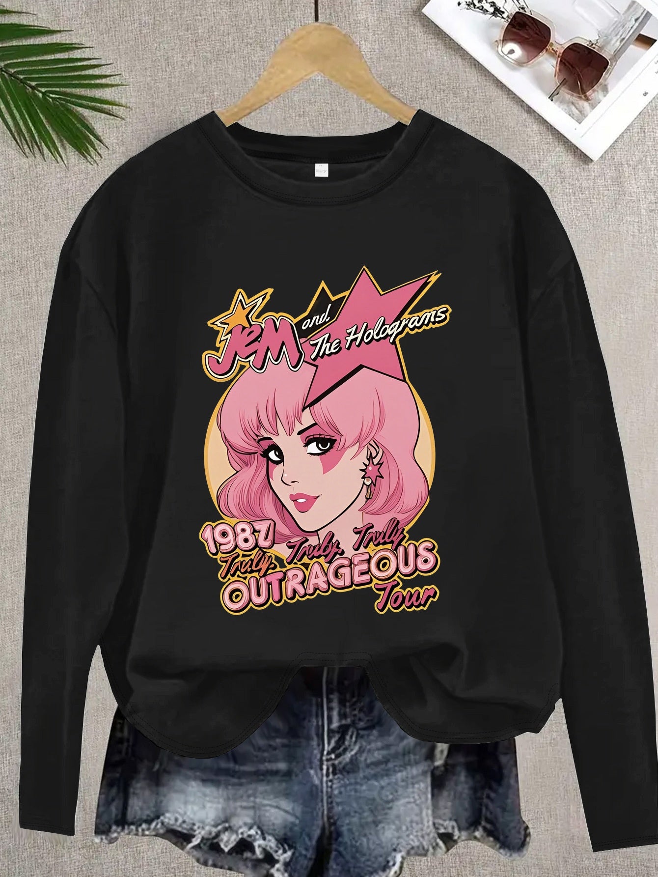 Jem and the Holograms 1987 Tour T-Shirt