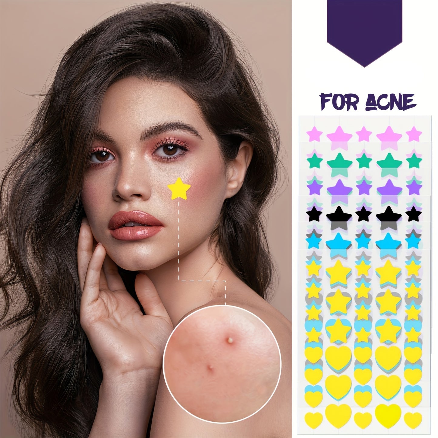 432pcs Hydrocolloid Acne Patches