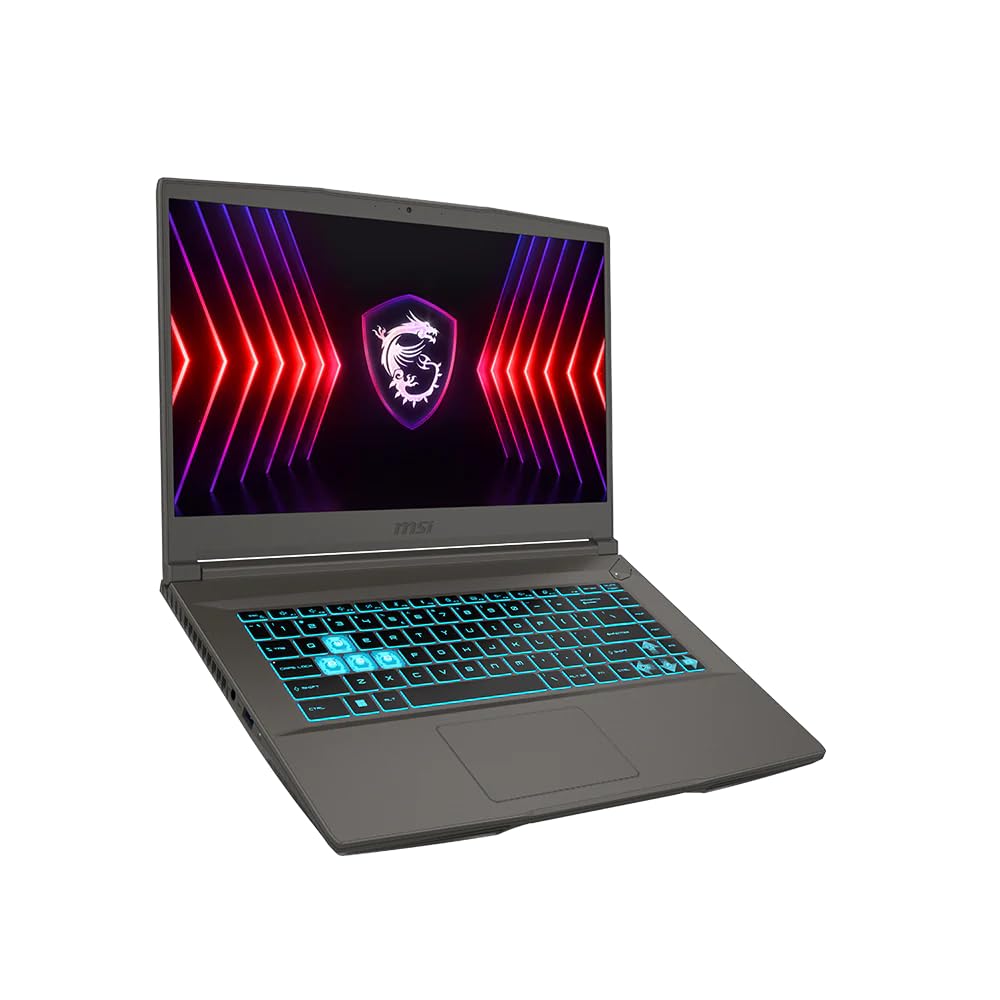 msi Thin Gaming Laptop, 15.6" FHD 144Hz, Intel i5-13420H, RTX 3050, 16GB RAM, 512GB NVMe SSD, Windows 11 Home