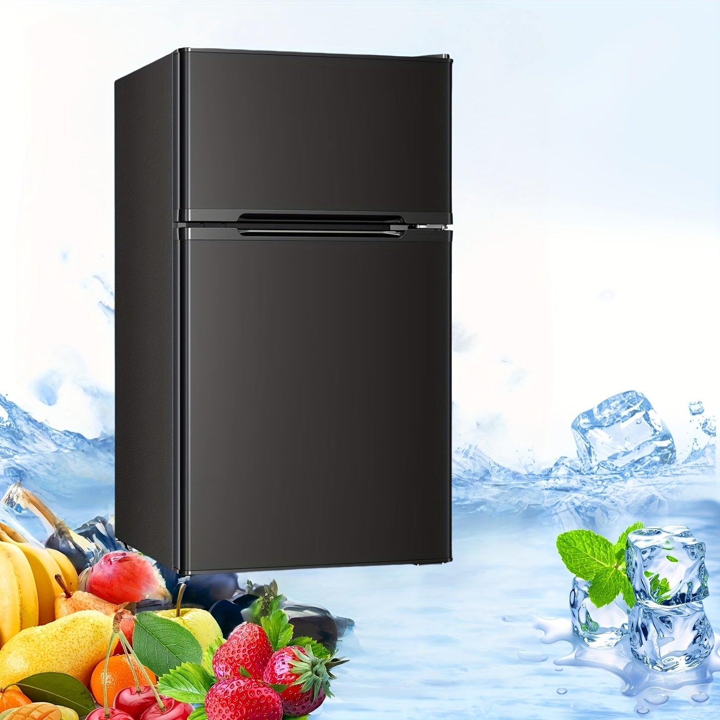 3.2 Cu.Ft Compact Mini Fridge with Freezer