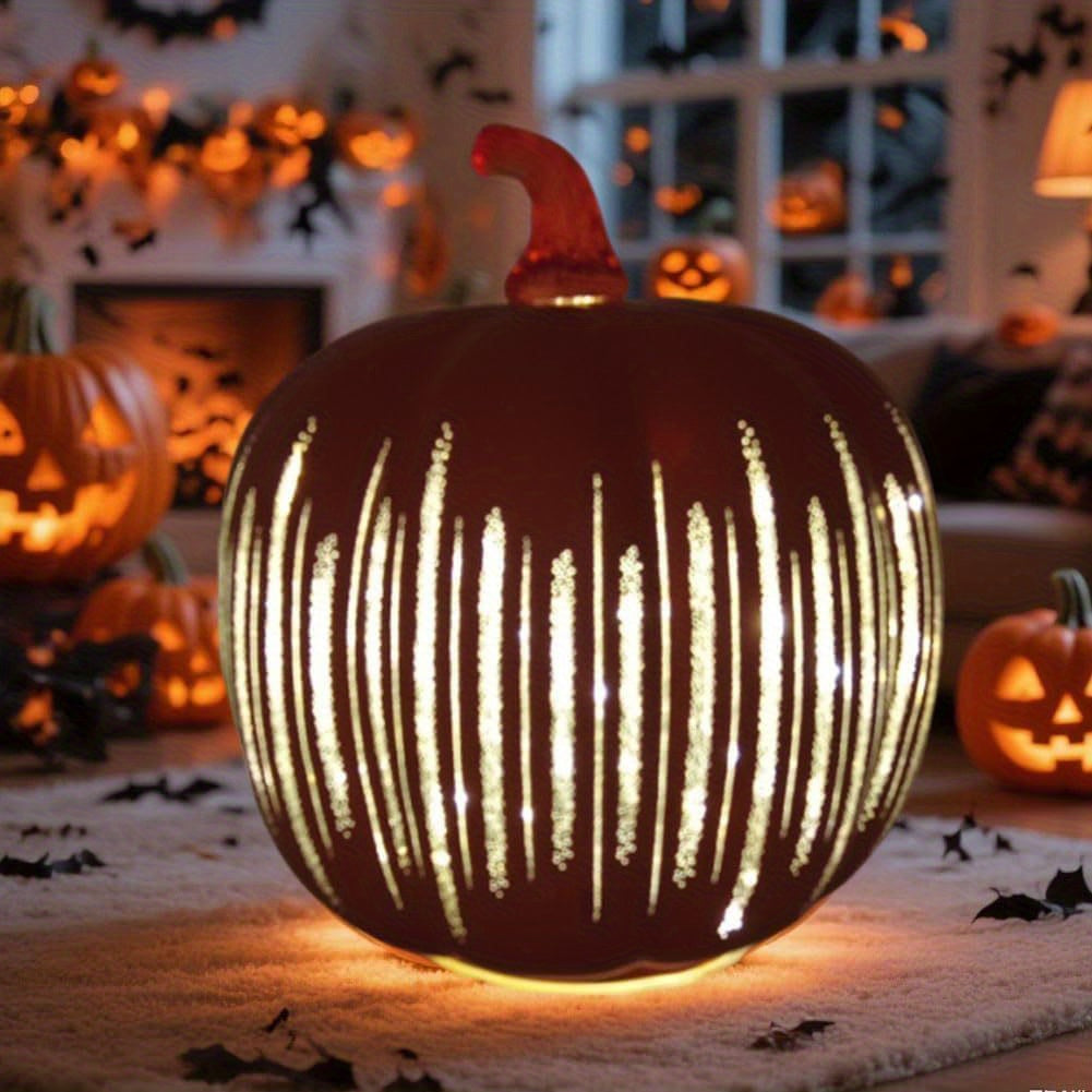 Sparkling Starry Pumpkins Lamp