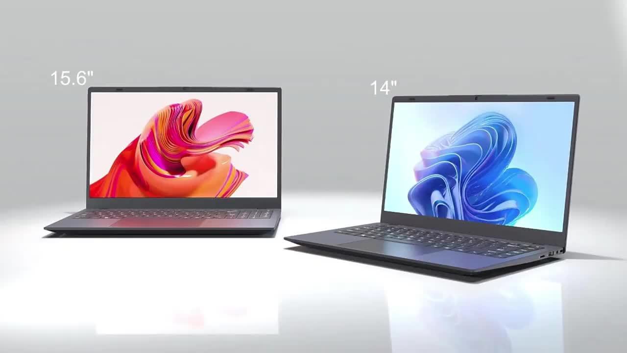 14 Inch Ultra-thin Business Full HD Display Laptop with Intel Intel Celeron Processor N Series, Apollo Lake N3350, 1980 HD Resolution, 6GB LPDDR4 RAM 320GB SSD Lightweight Portable Laptop, Gift for Family And Frien