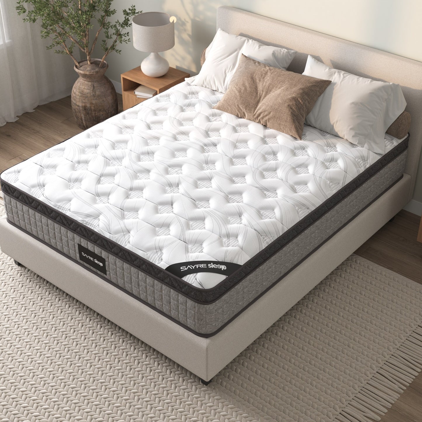 Premium High Quality Diamond Cooling Gel Memory Mattress