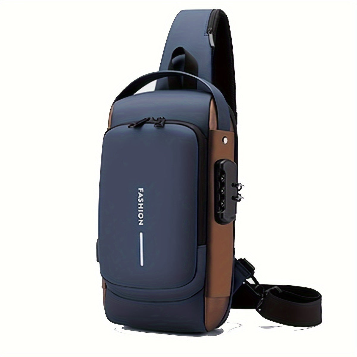 Anti-Theft Chest Bag with USB Charging Port