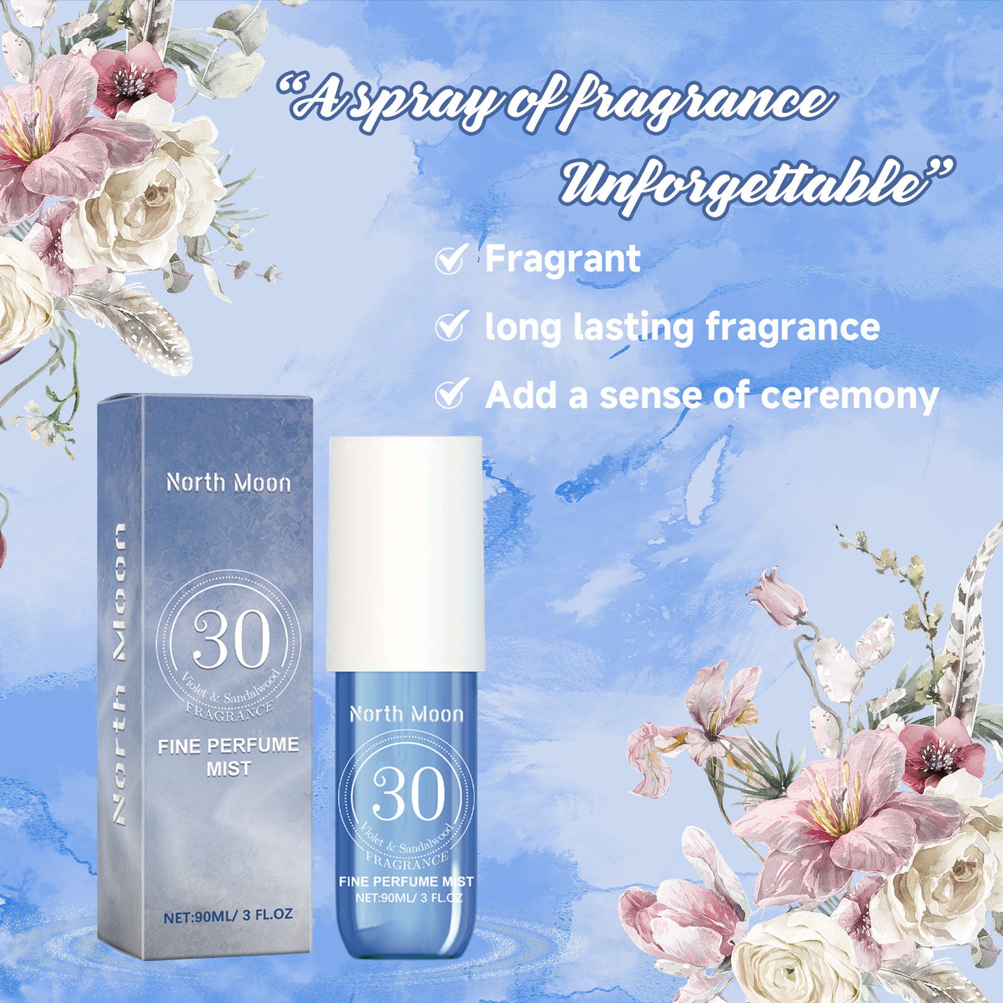 North Moon Hair & Body Fragrance Mist