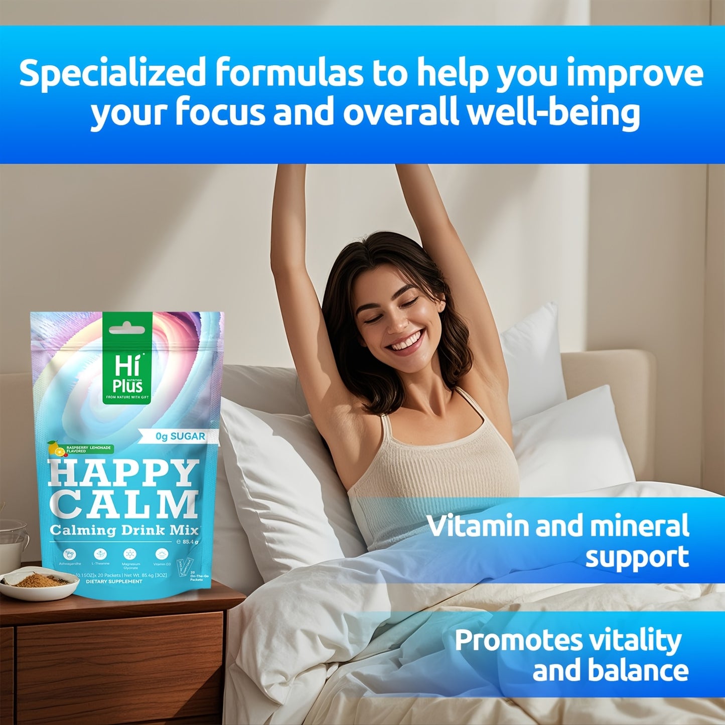 HiPlus Calm Super Powdered Drink Mix