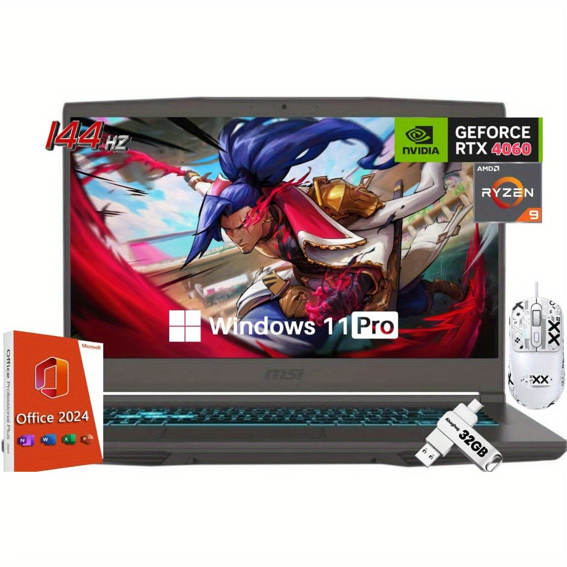 MSI Thin 15 Gaming Laptop