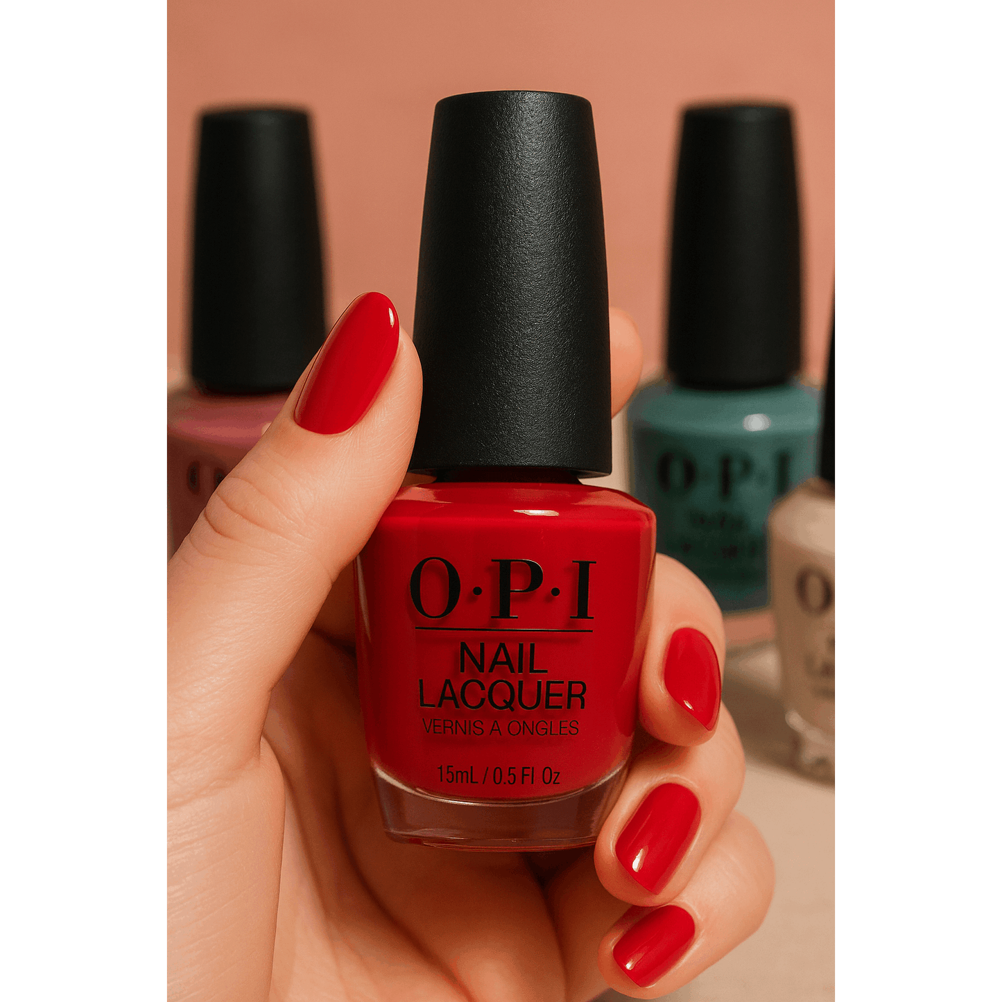 OPI Big Apple Red Nail Polish, 0.5 oz