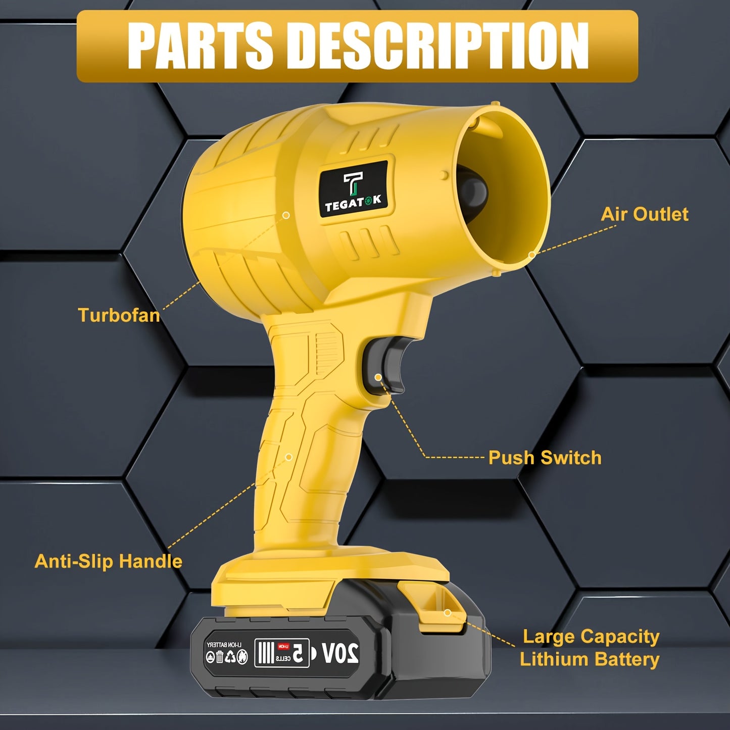 Cordless Turbo Leaf Blower