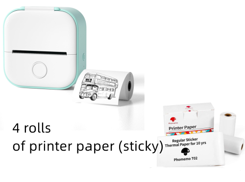 Portable Mini Thermal Photo Printer