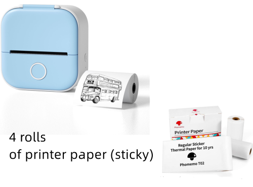 Portable Mini Thermal Photo Printer