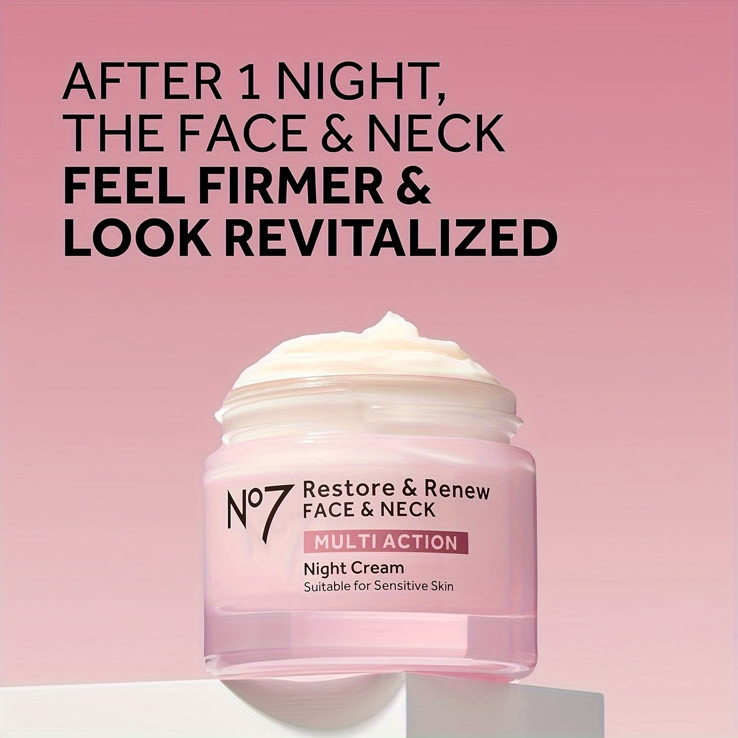 No.7 Restore & Renew Night Cream