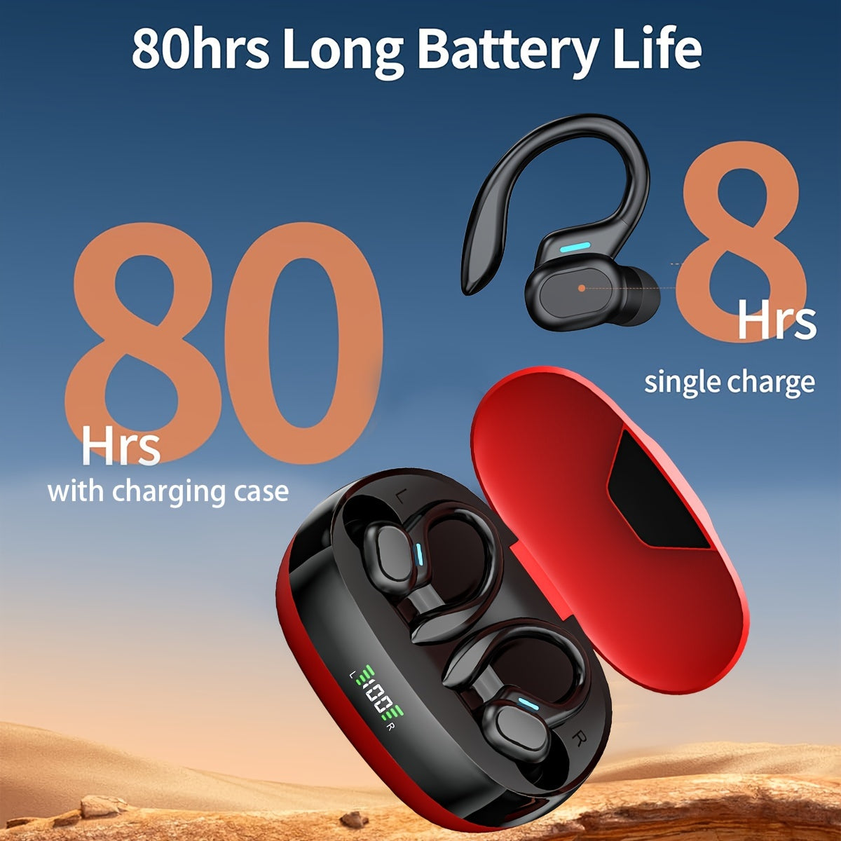 LIFEBEE 300mAh True Wireless Earbuds