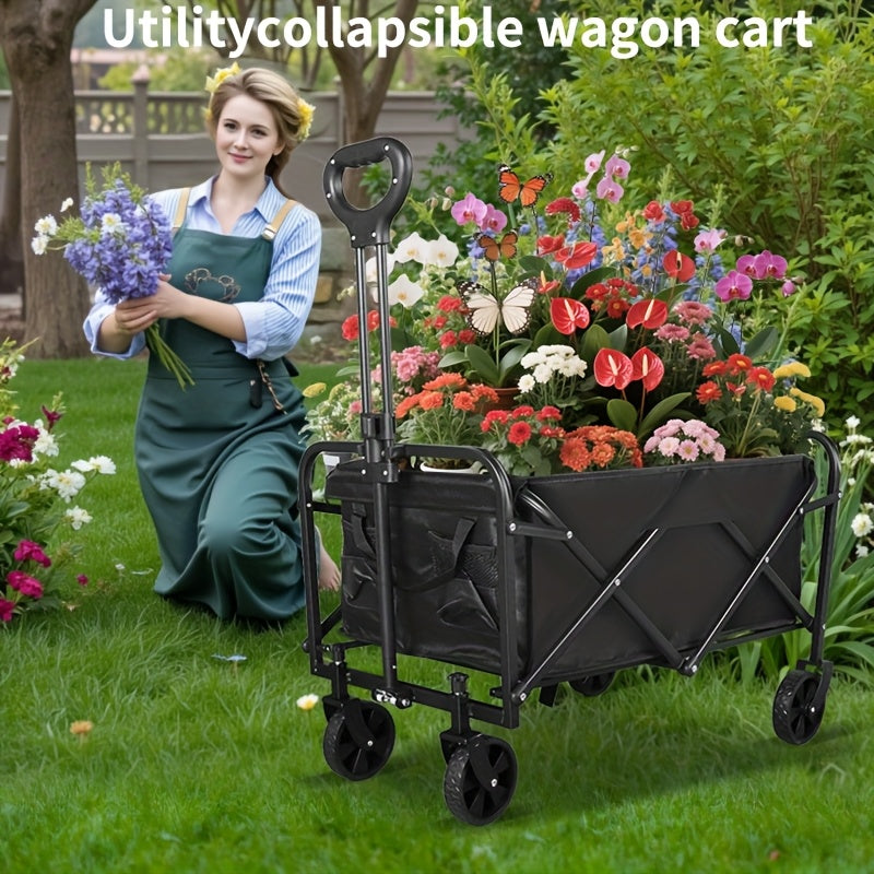 220/450/680 lb Capacity Heavy-Duty All-Terrain Folding Cart -