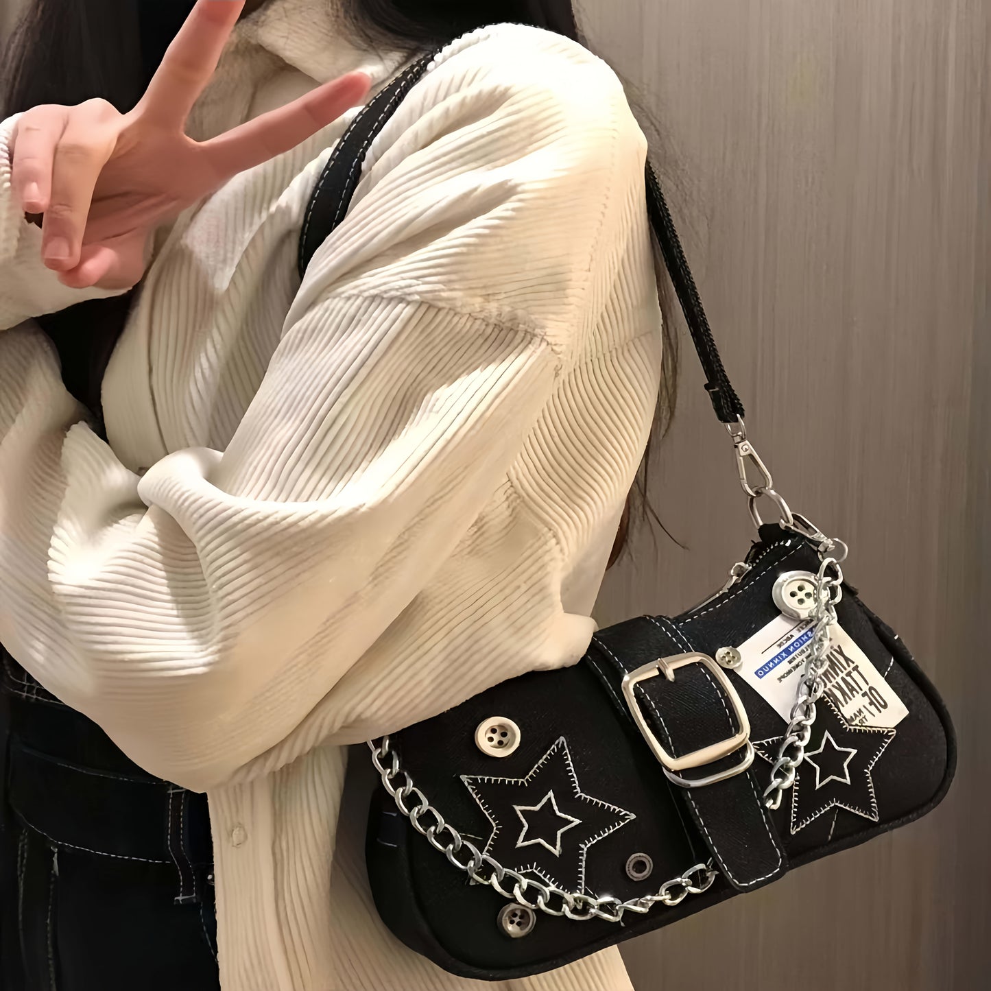 Y2K Fashion Trendy Shoulder Bag