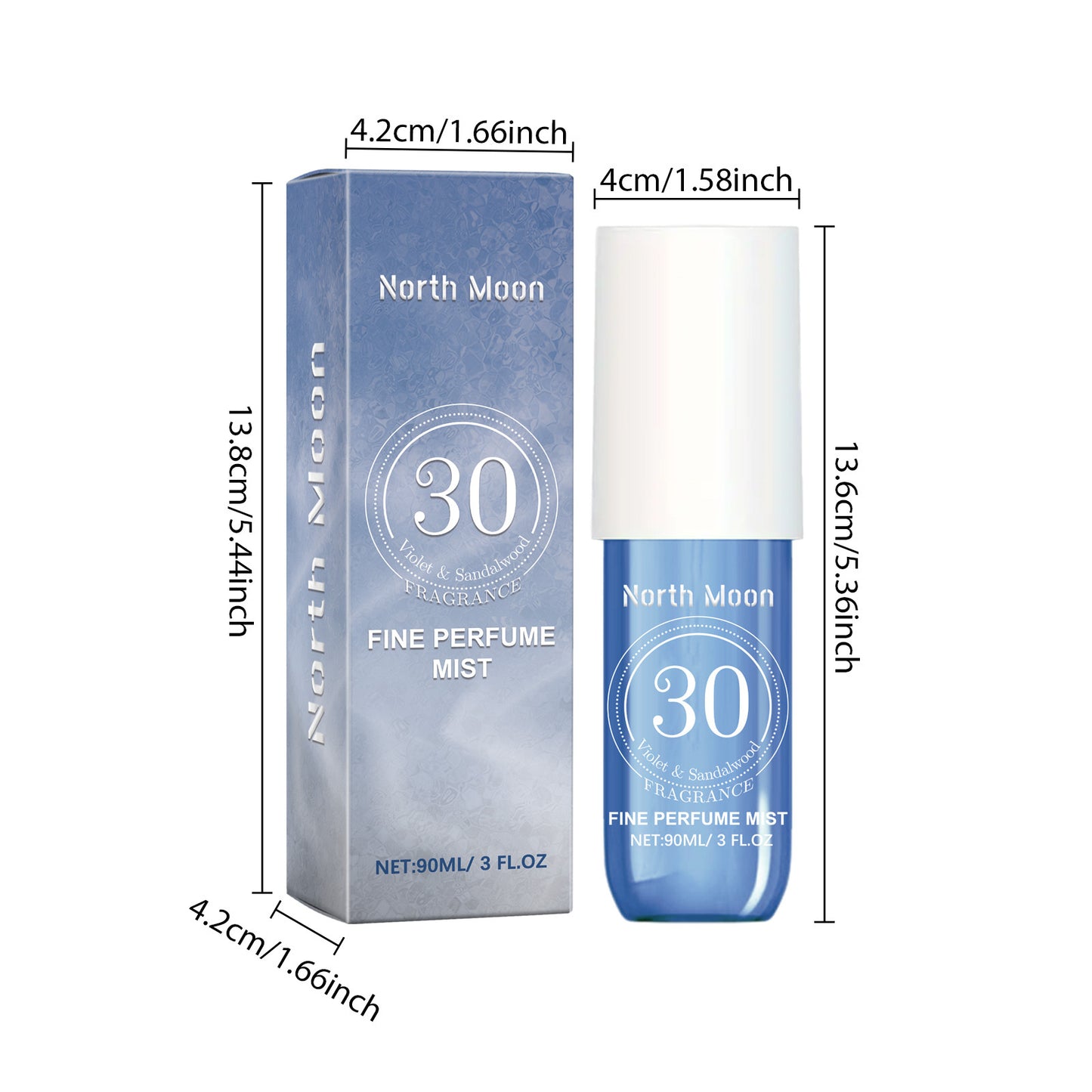 North Moon Hair & Body Fragrance Mist