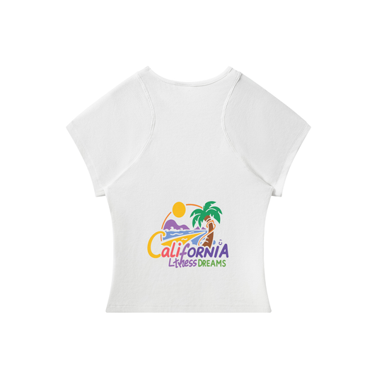 Women’s Slim Fit Paneling T-Shirt