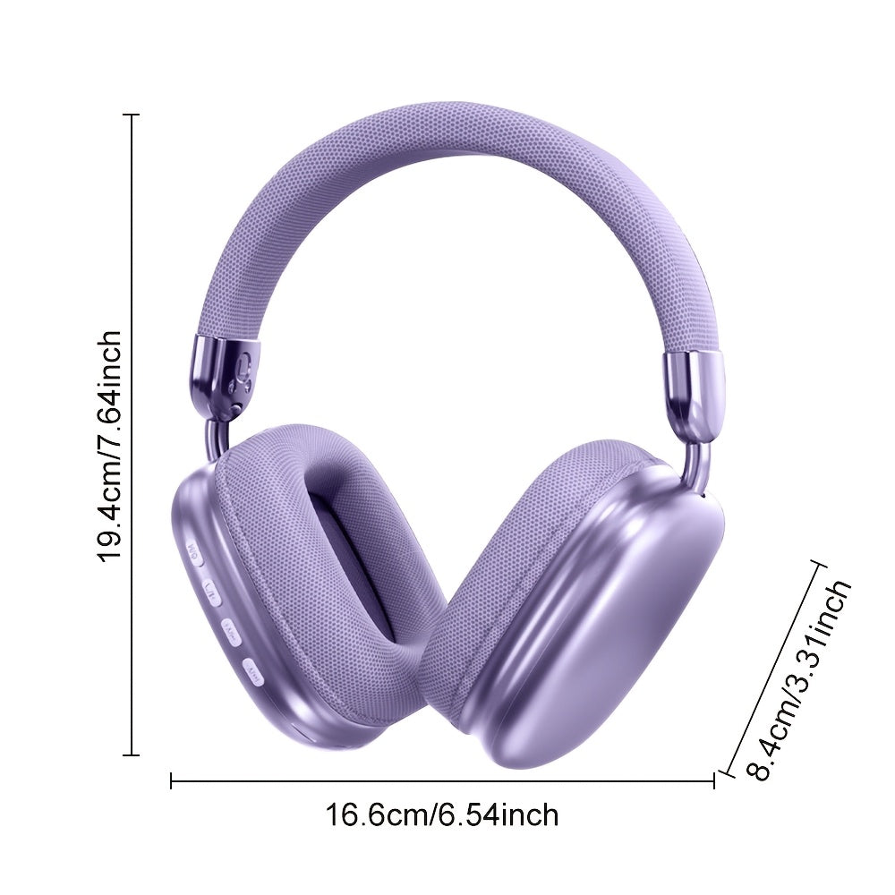 Wireless Gaming & Stereo Headphones with Microphone