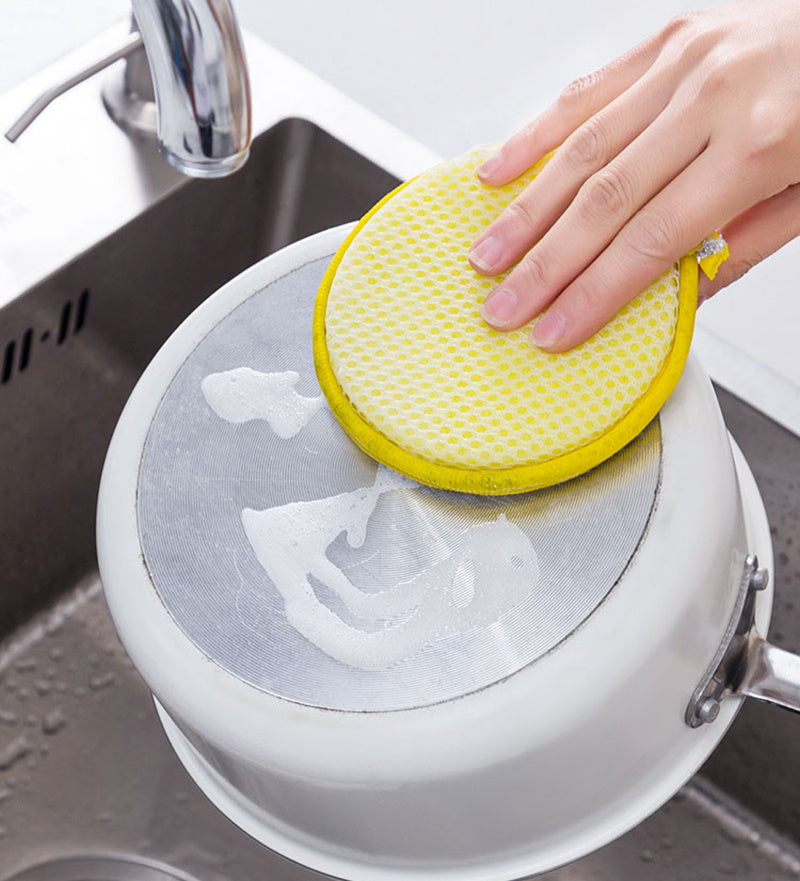 5 or 10pcs Double Side Household Cleaning Sponge