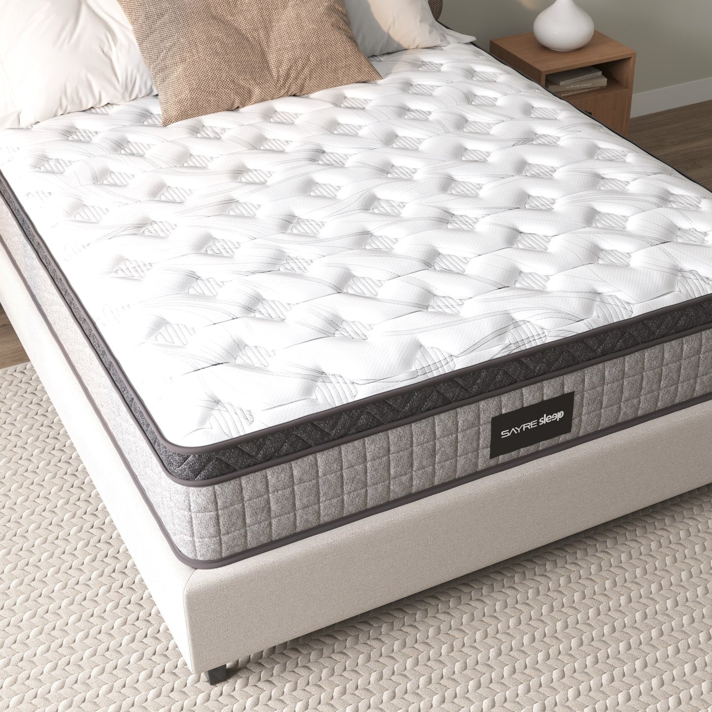 Premium High Quality Diamond Cooling Gel Memory Mattress