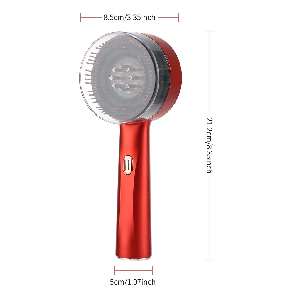 Electric Hair Growth Massager Comb
