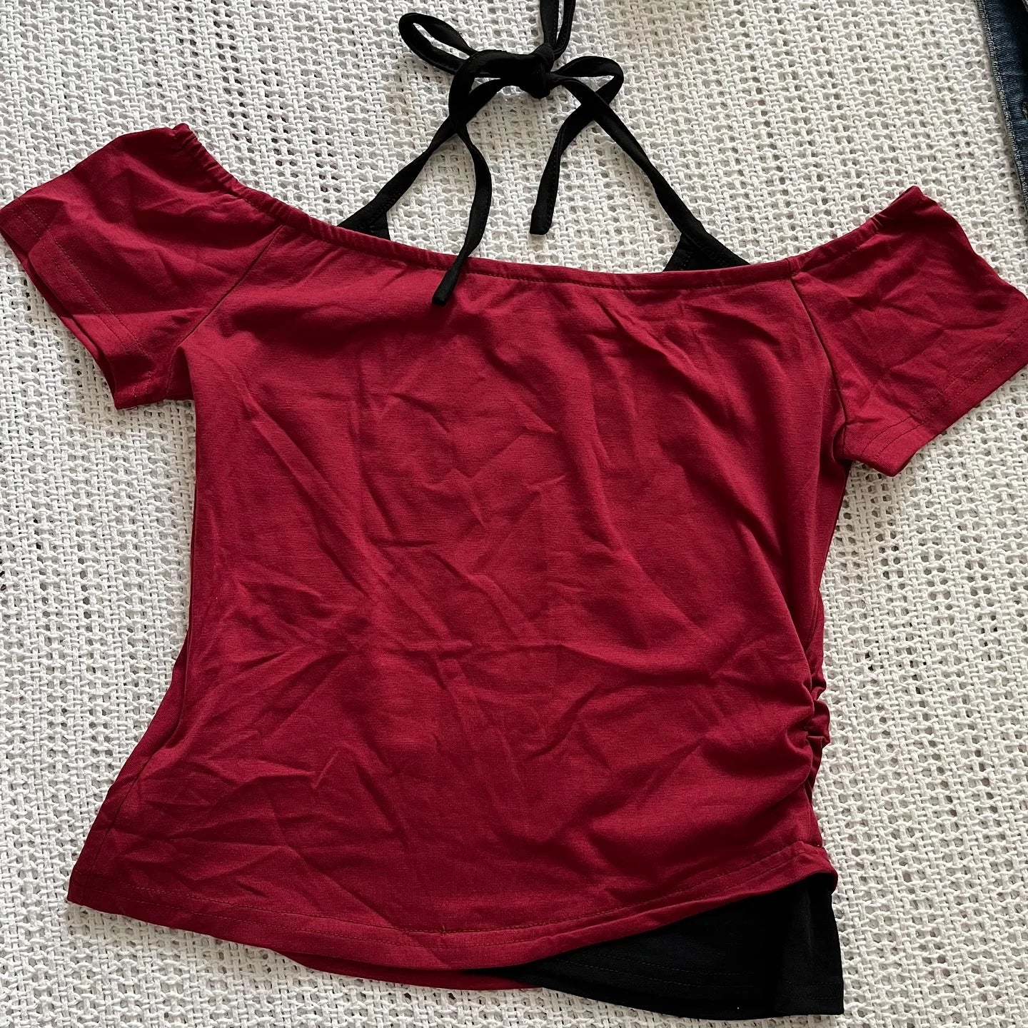 Millennium 2000s Y2k crop top