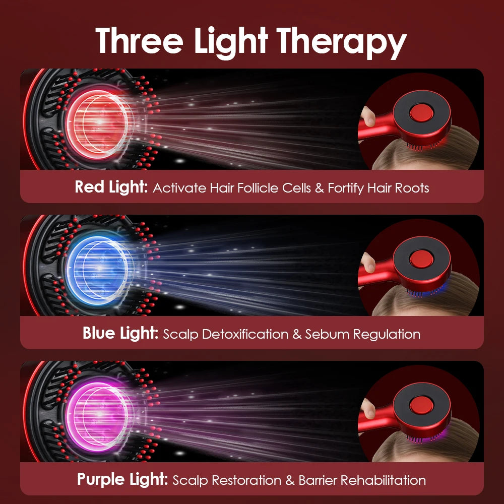 Electric Hair Growth Massager Comb