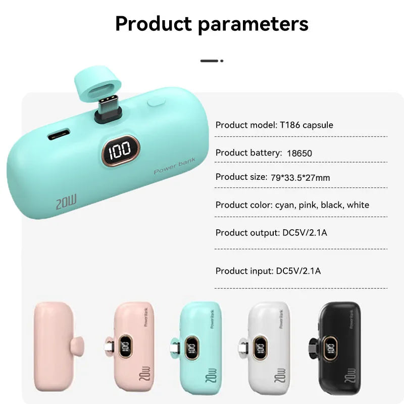 Portable Mobile Fast Charger