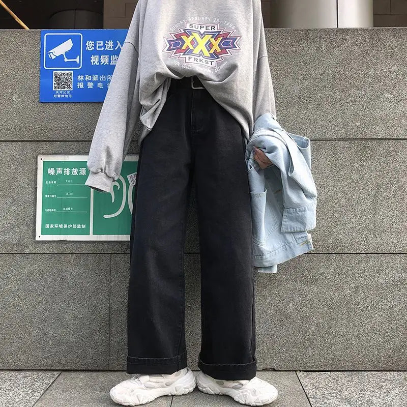 Vintage Y2K Jeans High Street Low-Waisted Jeans