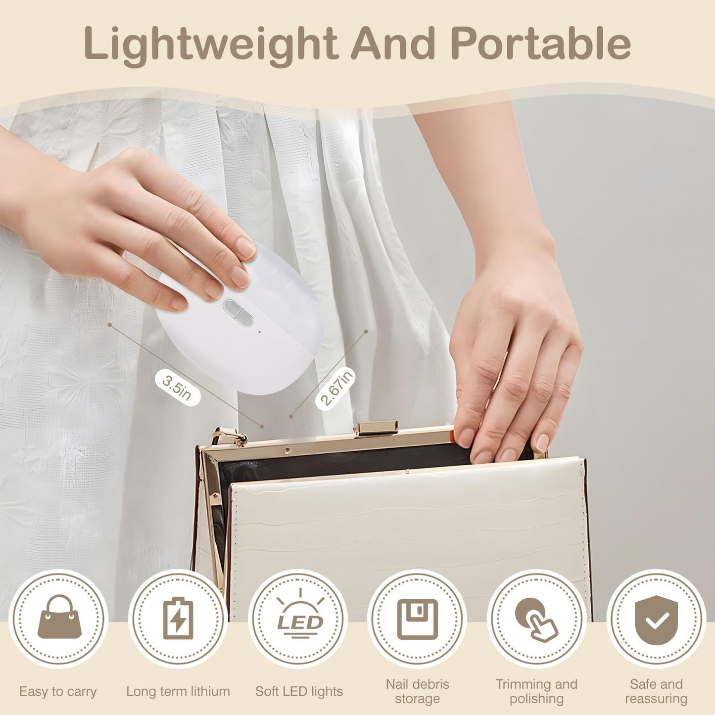2-in-1 Electric Nail Scissors